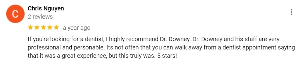 text google review